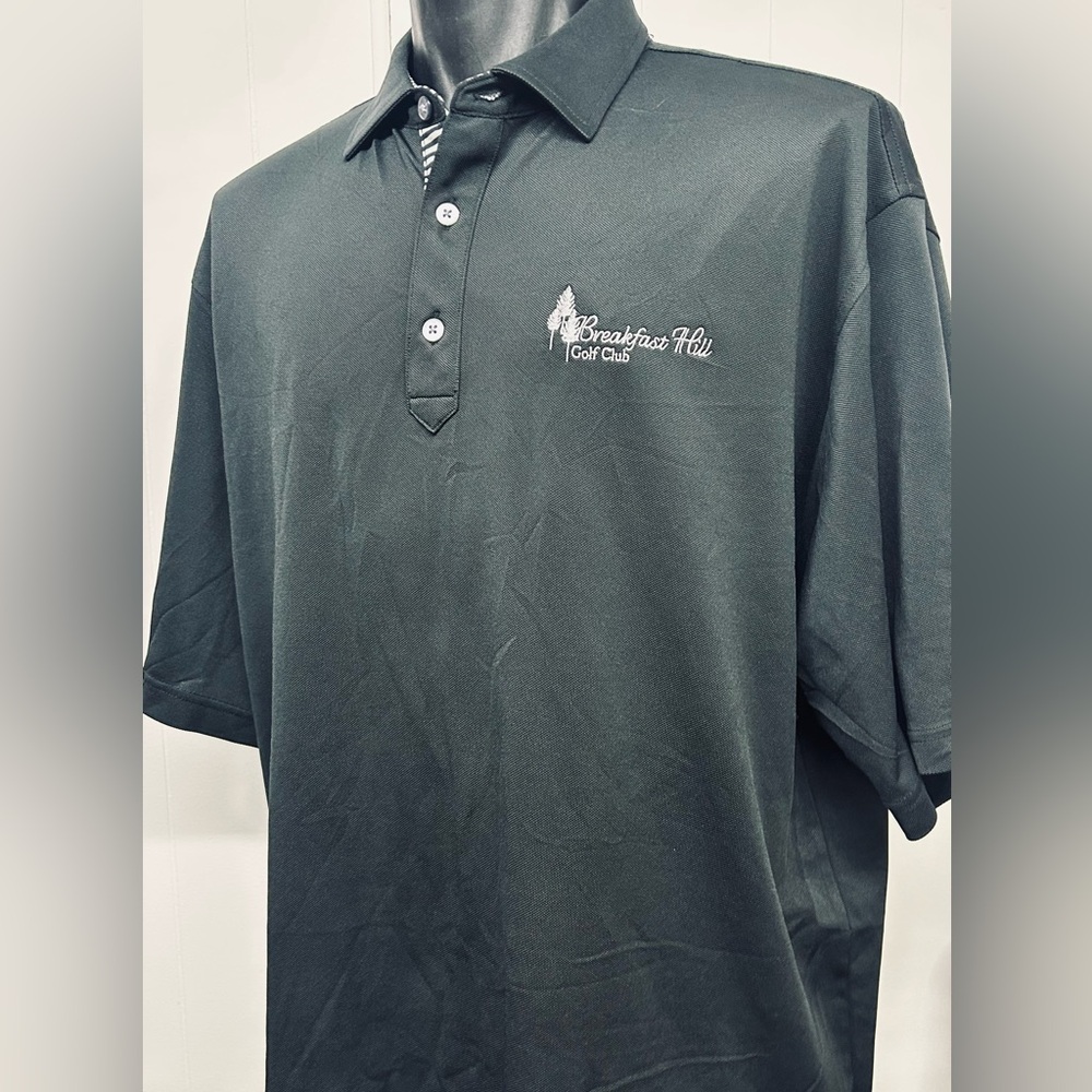 FOOTJOY mens size XL black golf polo